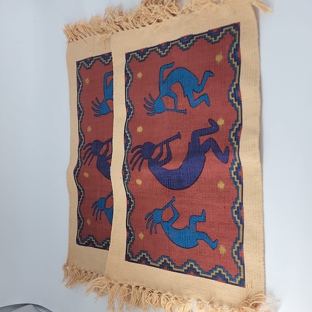 Place mats (2) southwest design El Paso Saddle Blanket Co